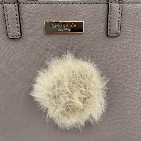 Kate Spade New York Bunny Crossbody Satchel – Gray - Picture 3 of 10